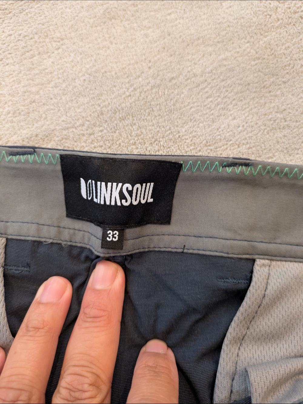 Linksoul Boarwalker Chino 8' Shorts - Picture 4 of 5